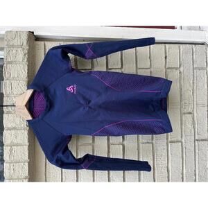 Odlo Crew Base Layer Long Sleeve XS Extra Small Performance Warm Outdoor